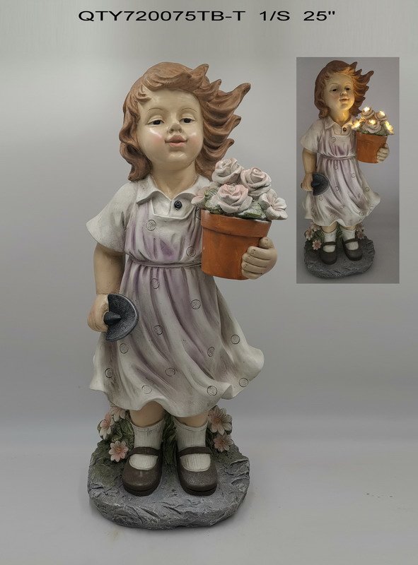 Garden kid with LED