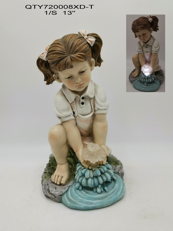 Garden kid with LED