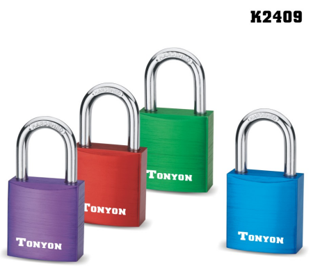 aluminum padlock