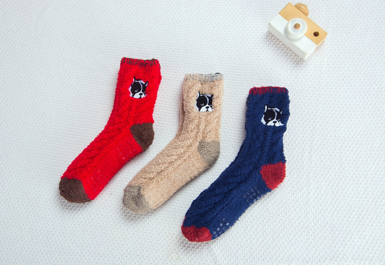Woman cozy socks