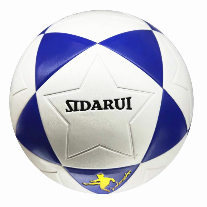 Wholesale Customized Logo Official Size & Weight Soccer Ball Laminated PVC PU Leather Football Match Quality Soccer Ball