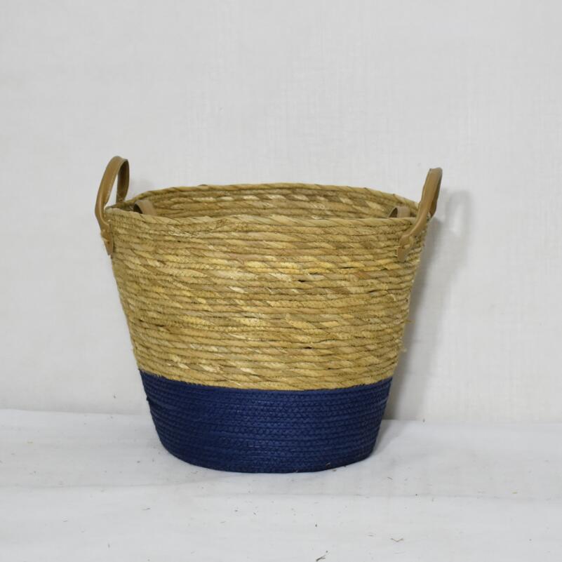 Woven Straw Basket