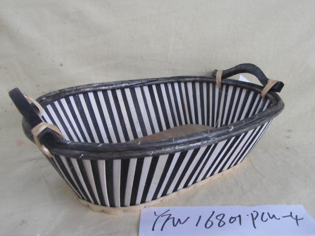 Gushi Yufeng Wicker Bread Basket Storage Hamper Display Tray