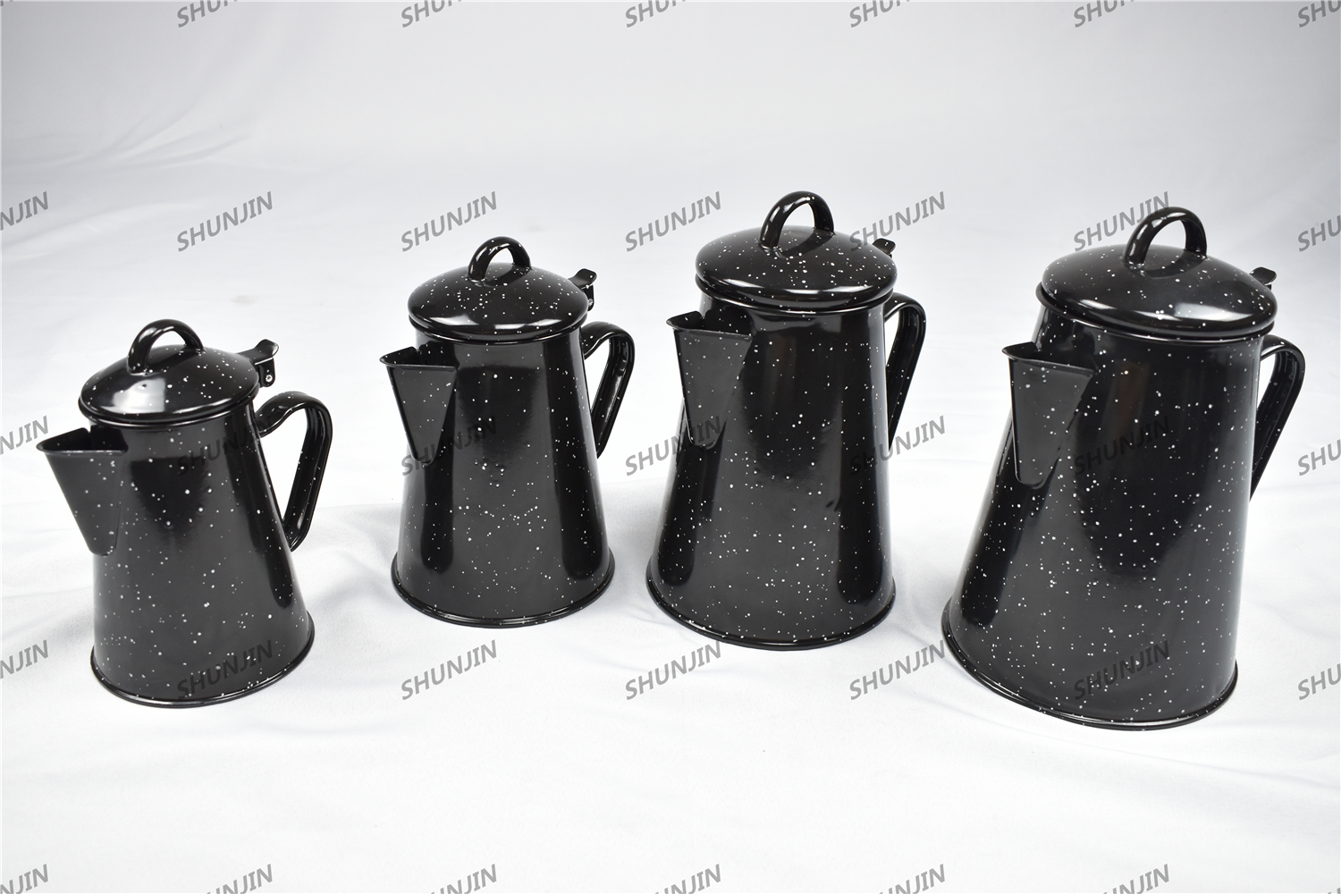 Enamel coffee pot