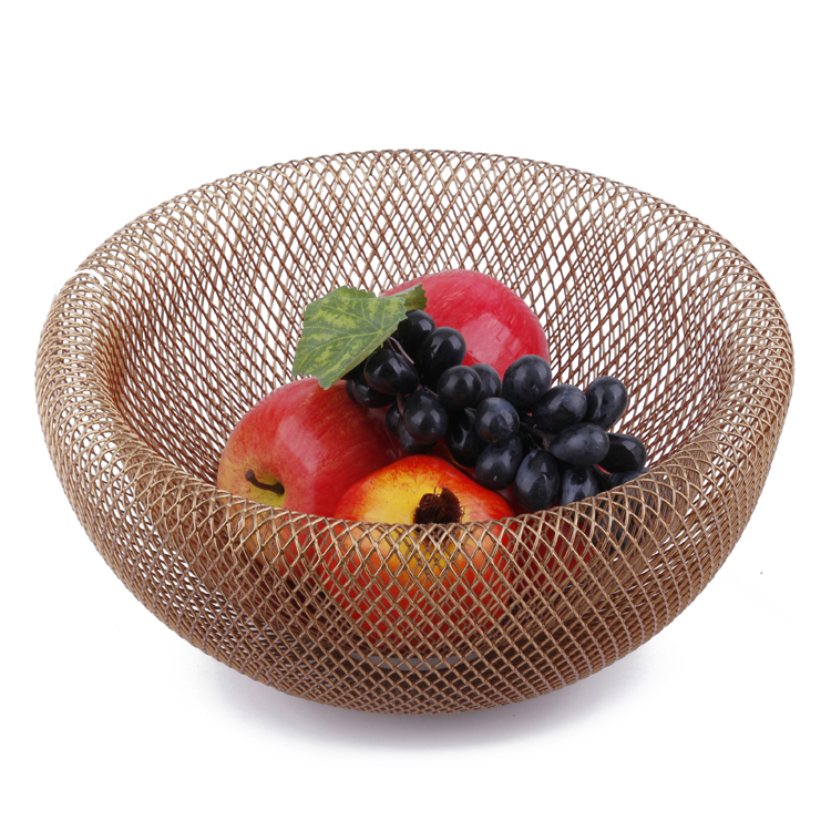 Wire Mesh Fruit Bowl
