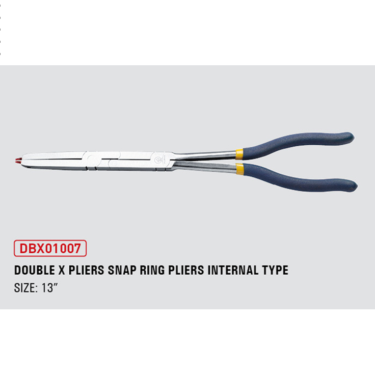 Double X pliers sanp ring pliers internal type