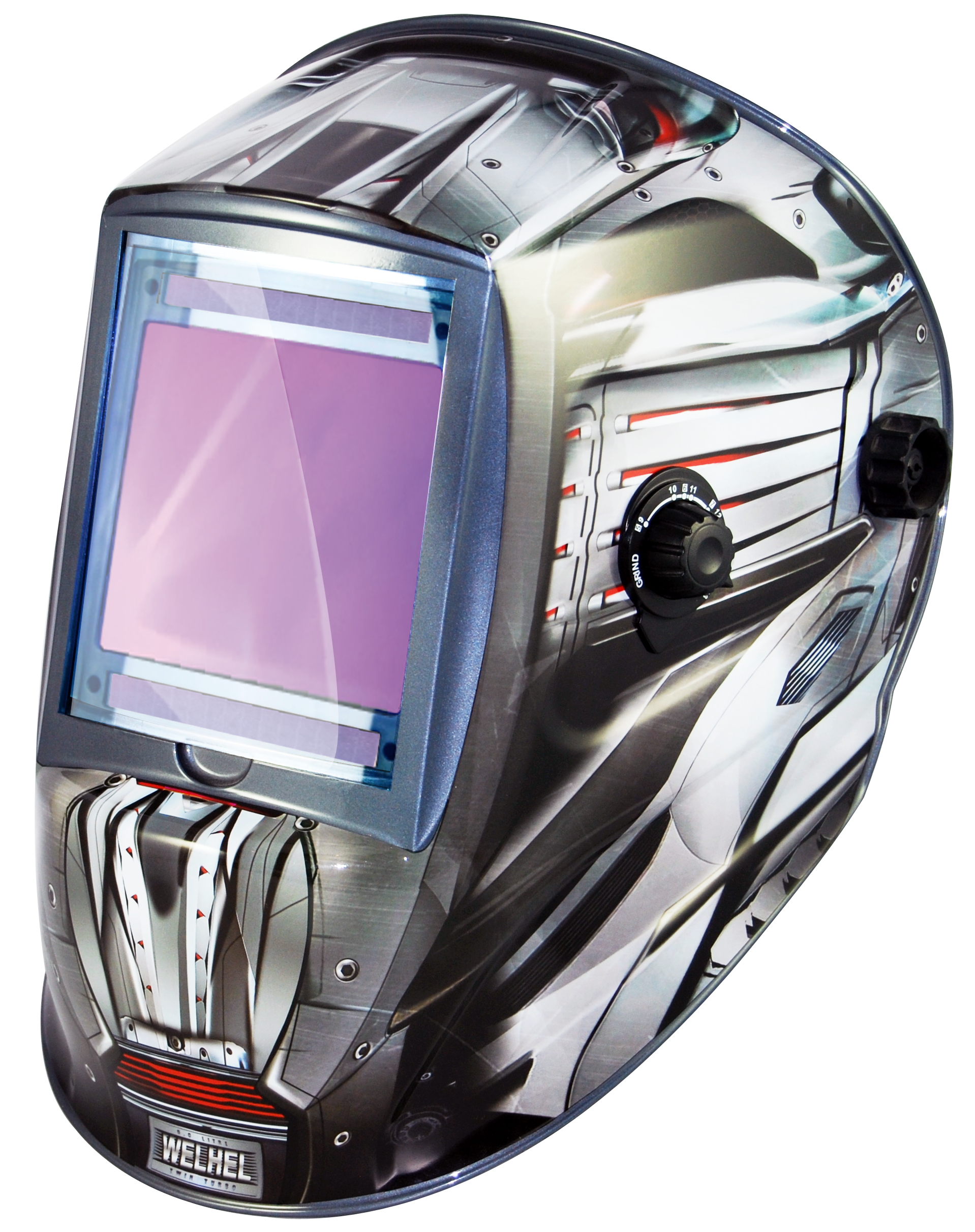 Solar Powered Auto Darkening Welding Helmet