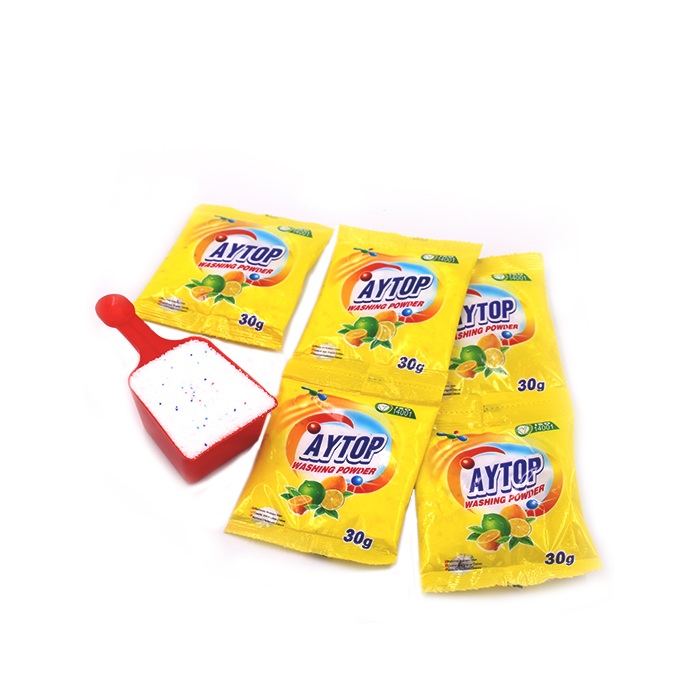 small packing detergent powder