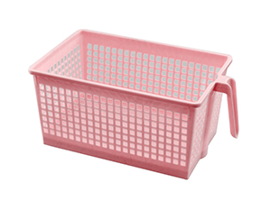 plastoc storage basket with handle