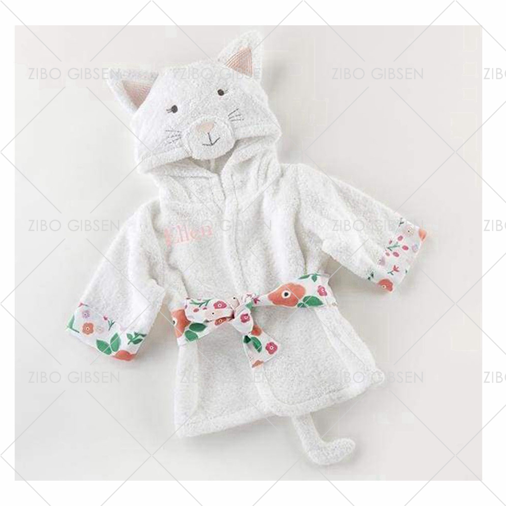 terry cotton baby bathrobe