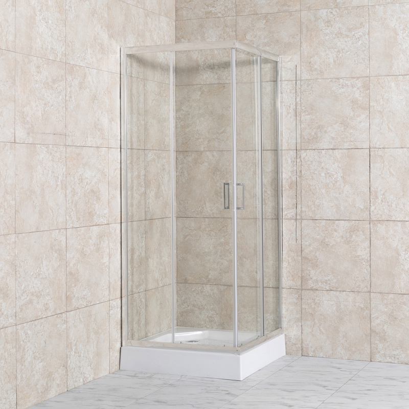 Square Shape Shower Enclosure With Shower ABS Shower Tray
