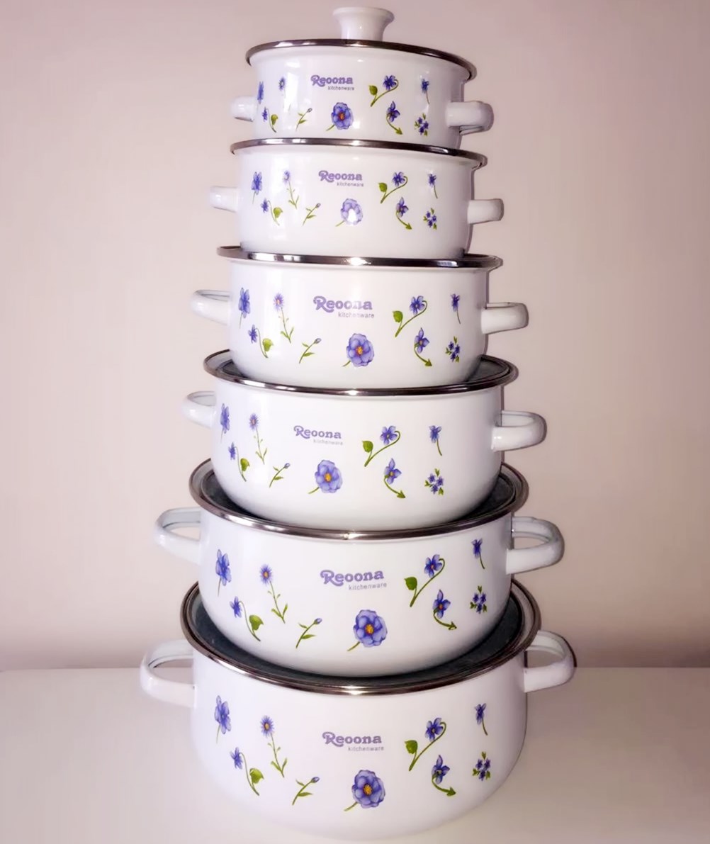 enamel casserole