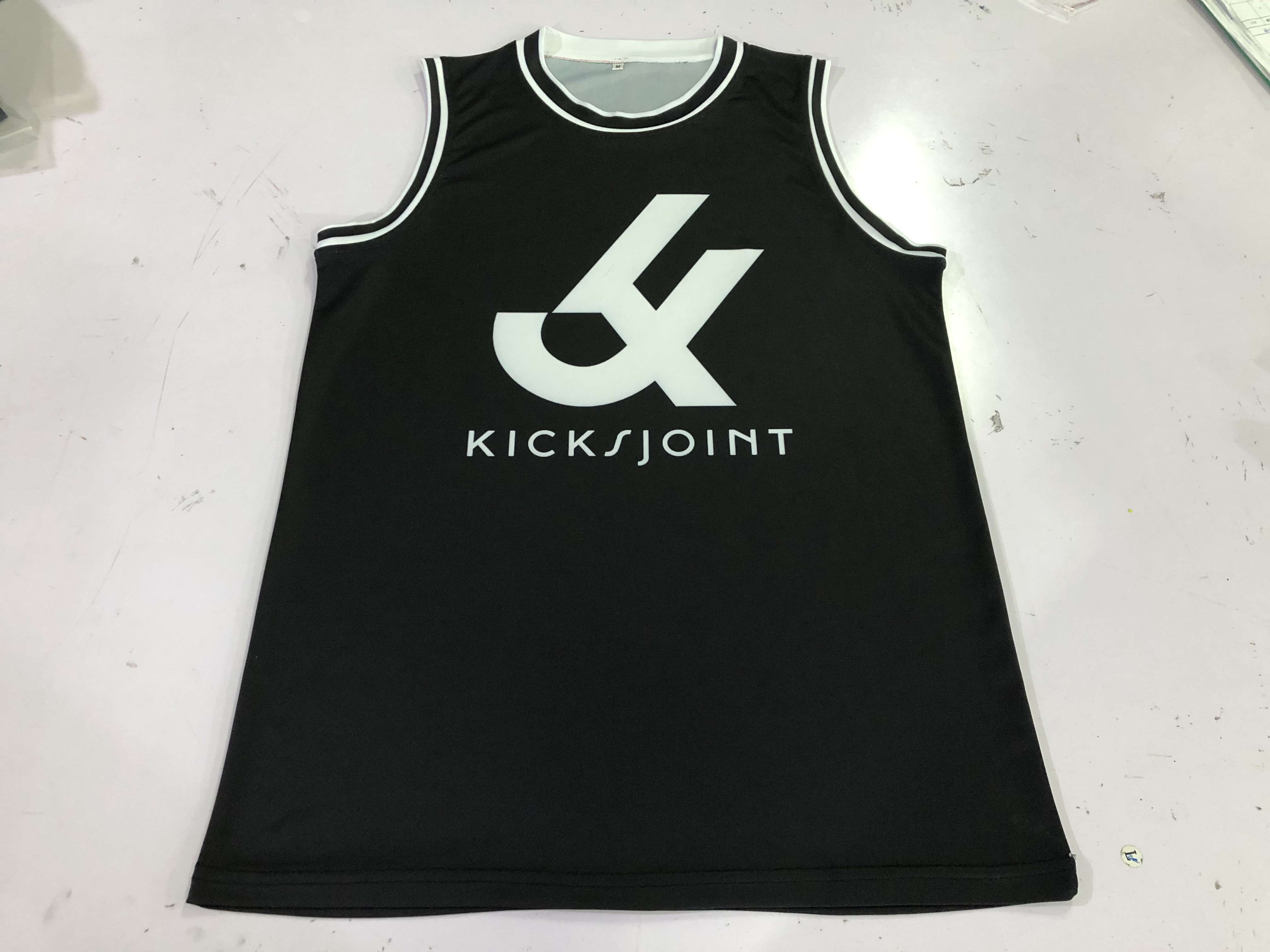 OEM Sublimation Printing Polyester Dry Fit Basketball Jersey