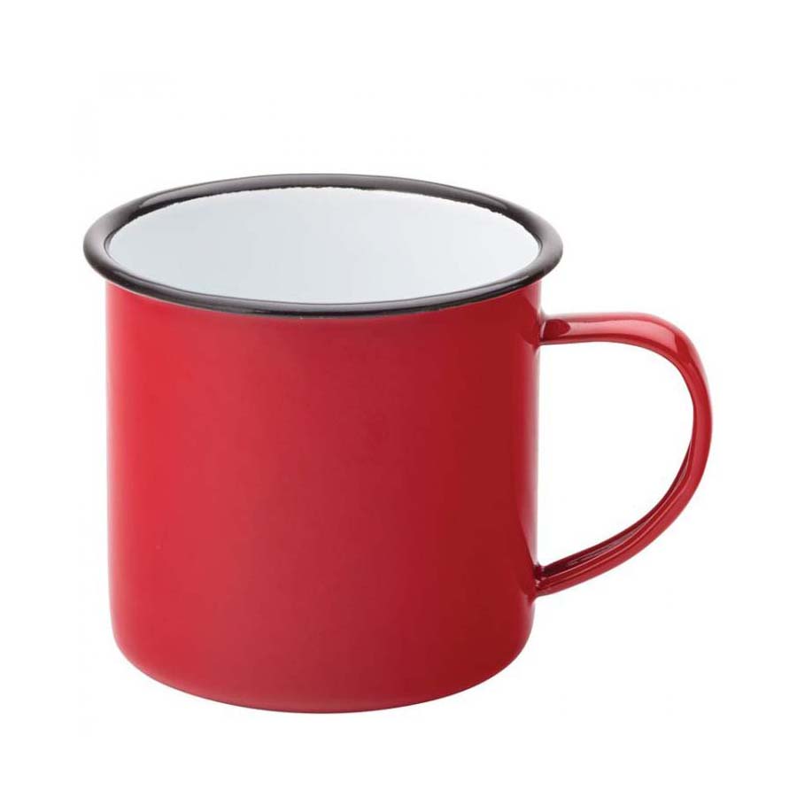 enamel mug