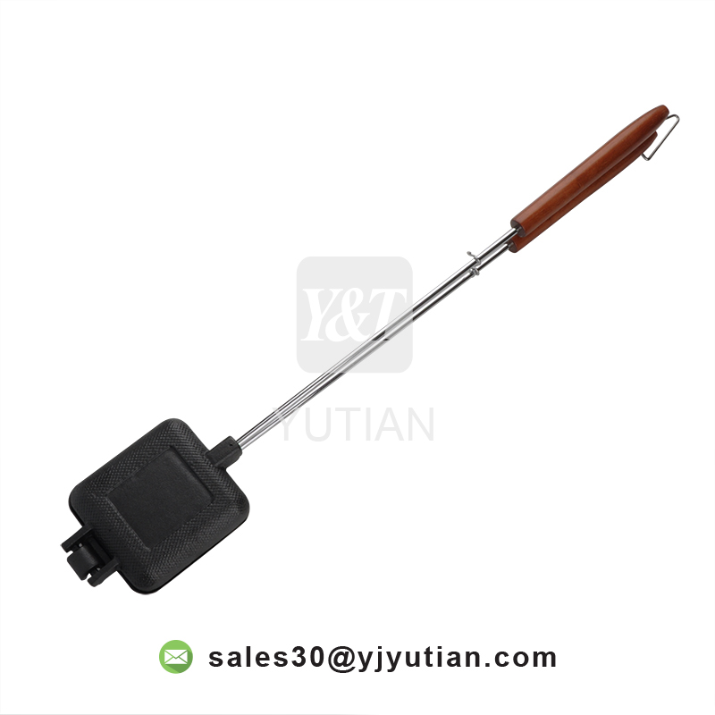 Cast iron Square Pie Iron Long Handle Sandwich Toaster
