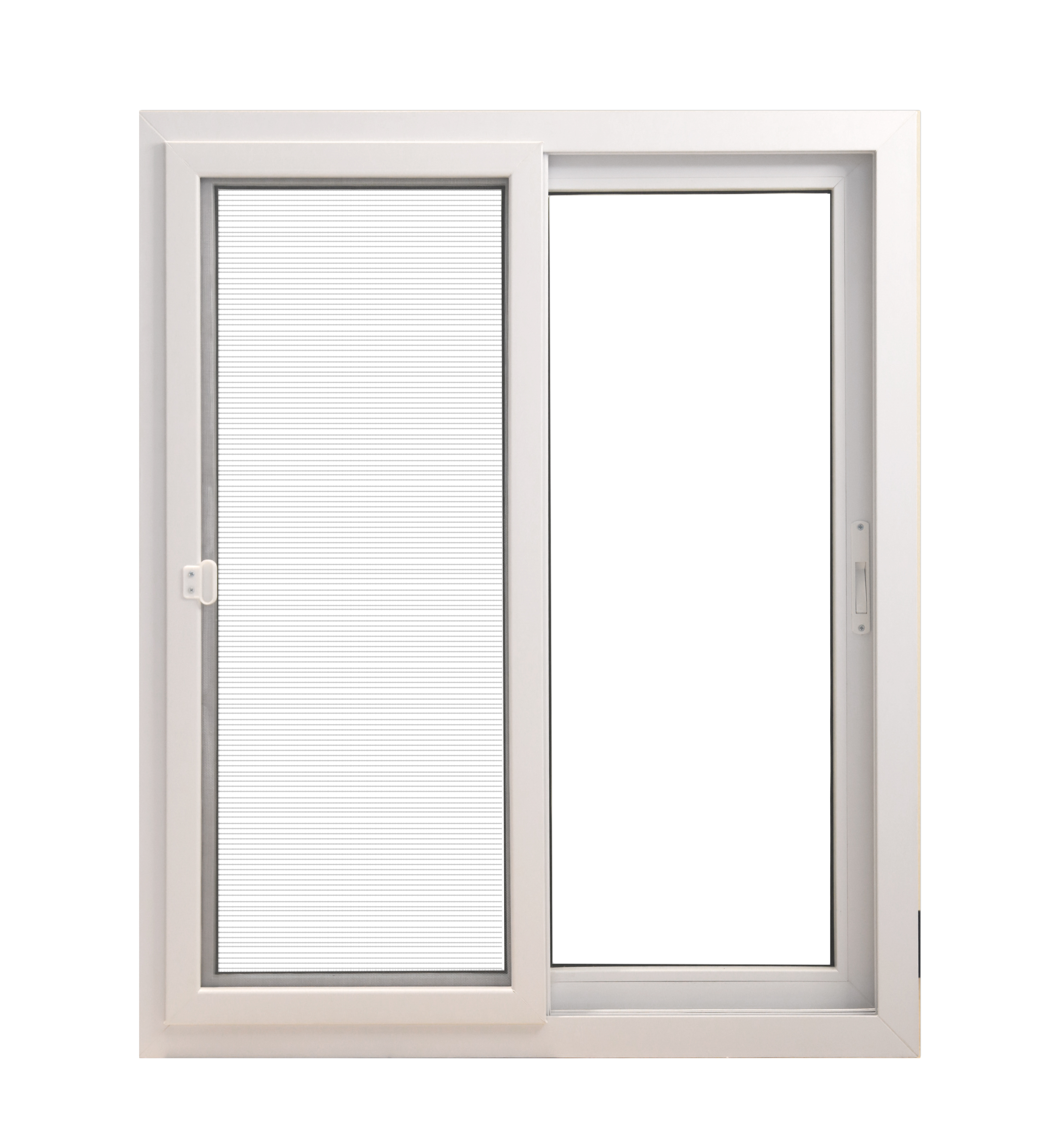 80 series UPVC double sliding window