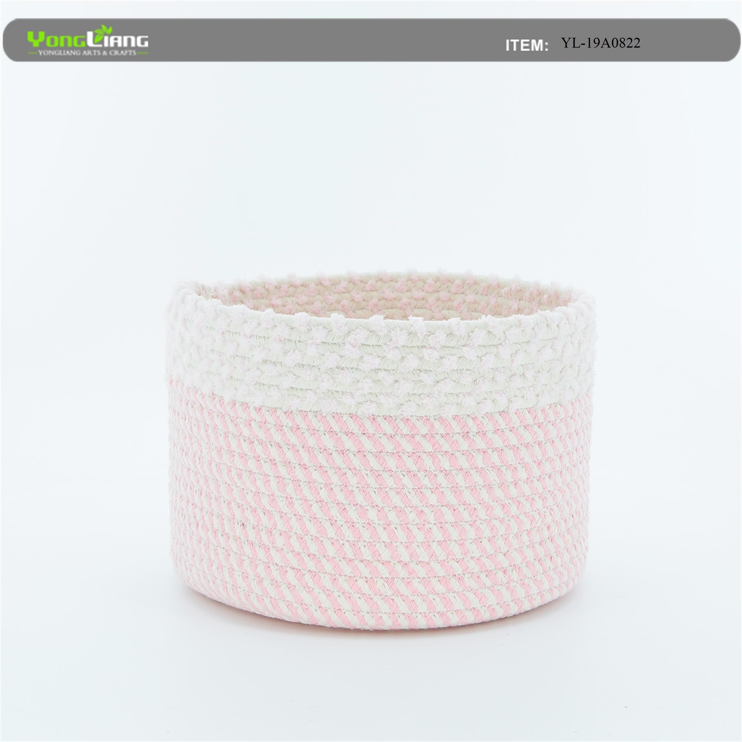 Poly Rope Weaving Storage Basket