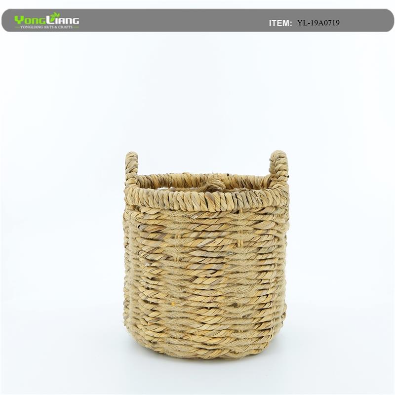 Seagrass storage basket