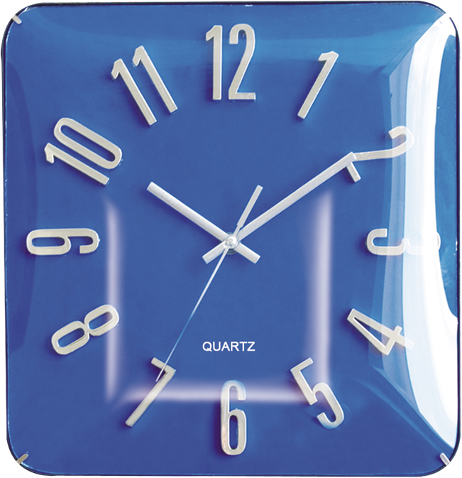 wall clock; quartz clock; best sale; promotion; gift; simple square clock;11inch 28.4cm；sticker numbers