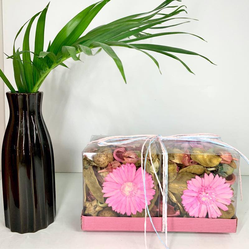 Pot Pourri Decoration In PVC Box