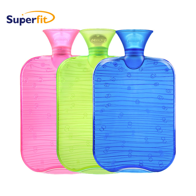 PVC hot water bottle