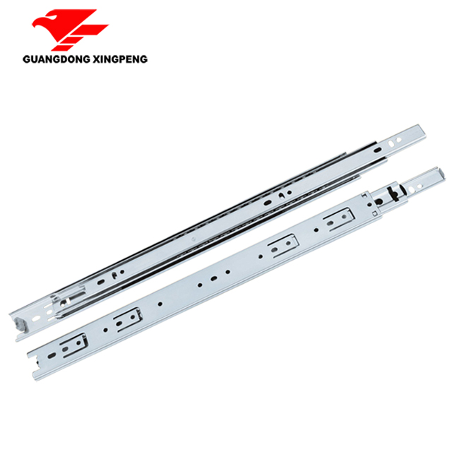 Three fold ball bearing slide