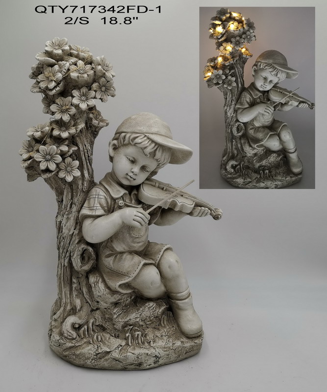 Garden kid with LED