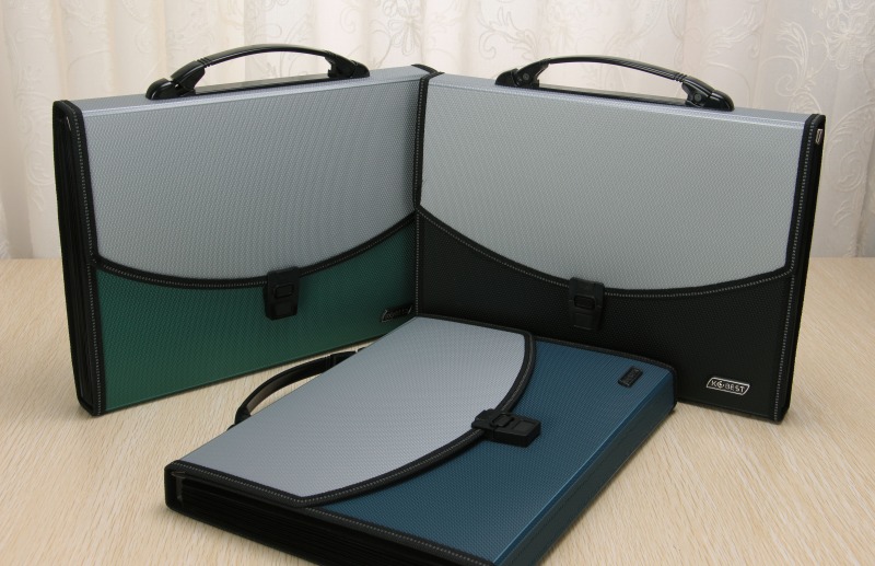 A4 Expanding file 12 pockets with handle