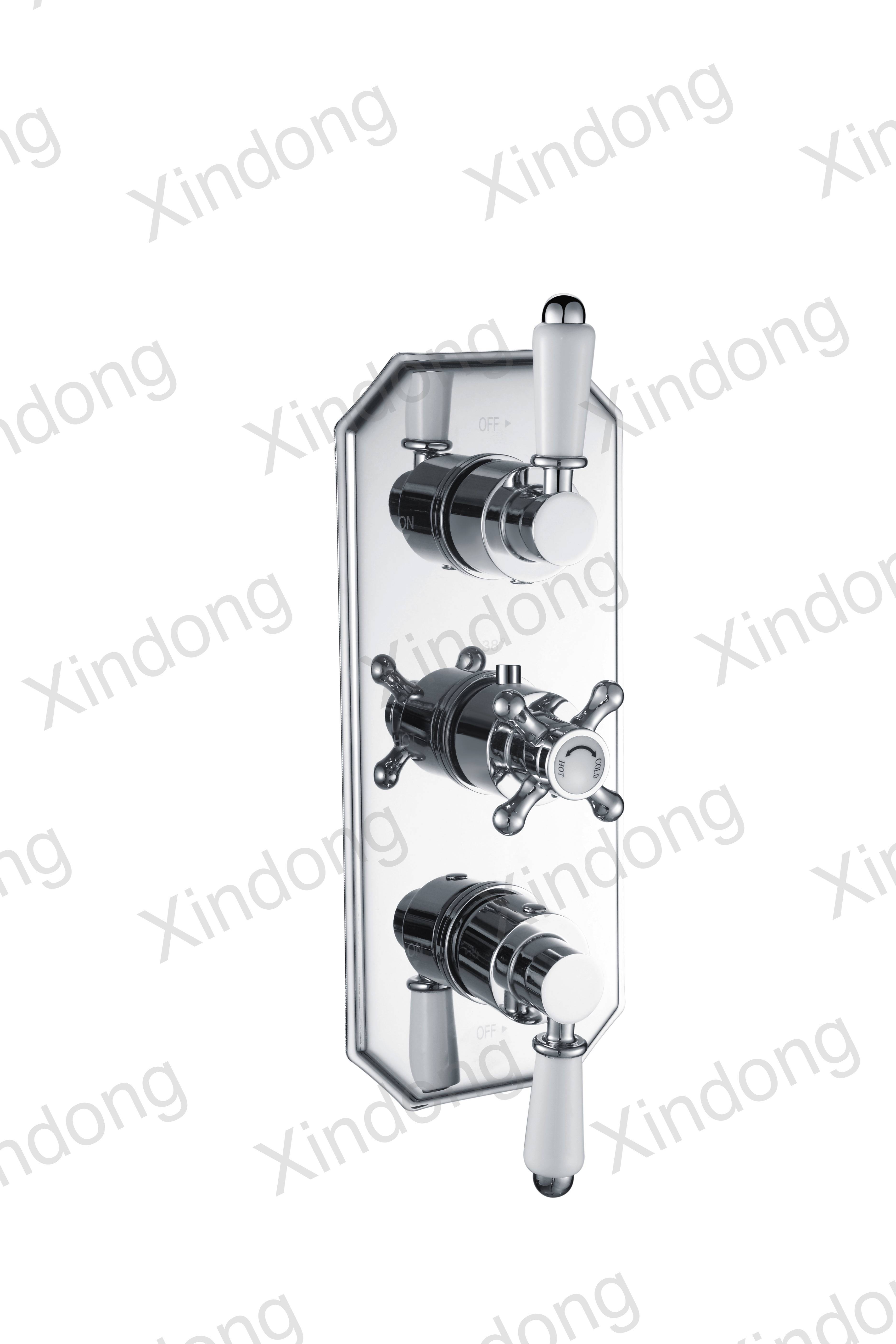 Traditional Thermostatic Concealed Shower Valve with diverter