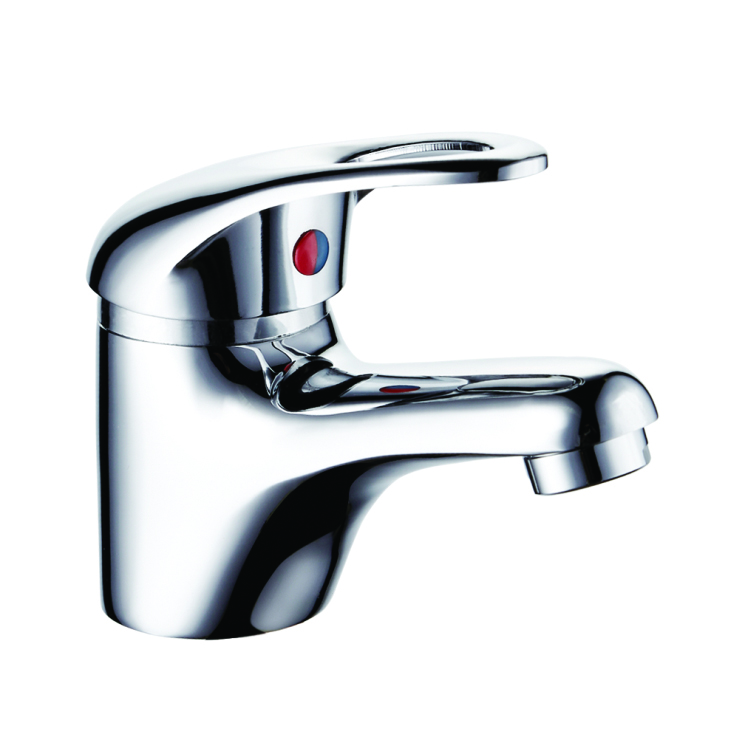 TIEMA ZS53403 Basin Faucet Economic Brass Mixer Tap Single Lever Basin Faucet