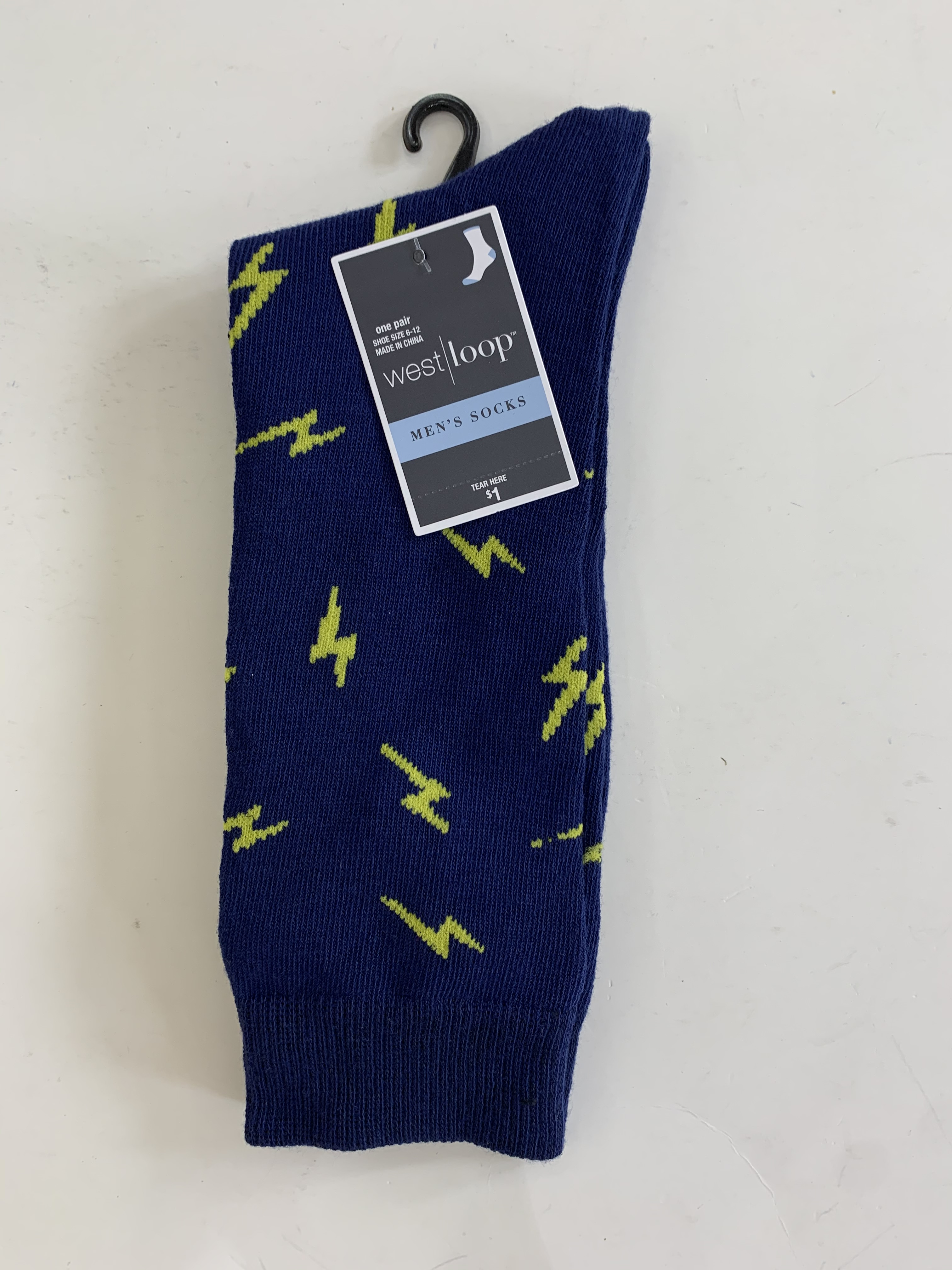 Socks Men's Polyester Crew Socks St-28