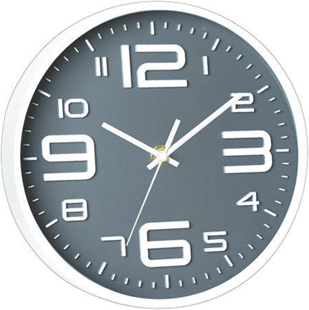 Wall clock; quartz clock; best sale; hot stamp; promotion; gift; simple round clock; 12inch 30cm