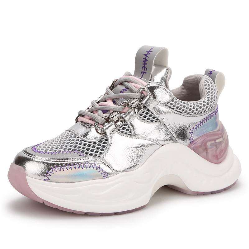 Women Casual Shoes-No Moq（leather; Breathable Sneaker；casual Shoes;new Desigh; Transparent Outsole）