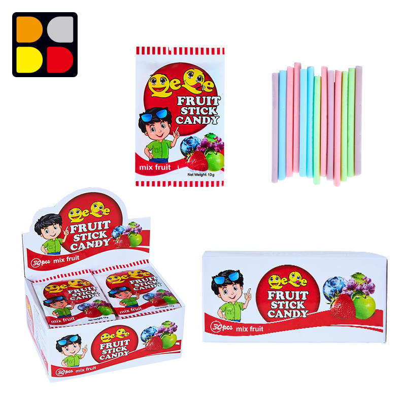 13g MIXED FRUIT CC STICK CANDY