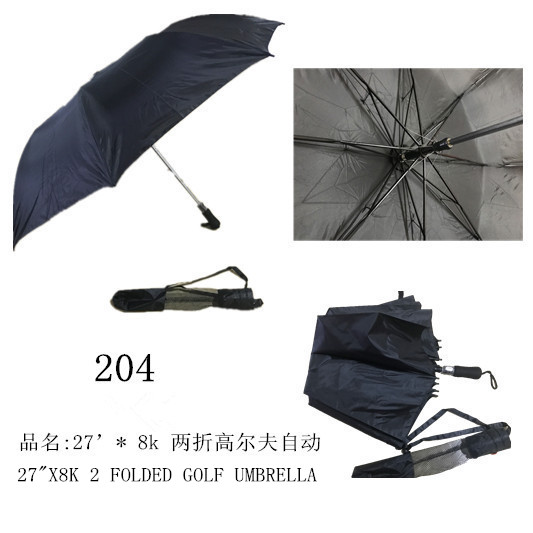 27"x8k 2 Folded Golf Umbrel