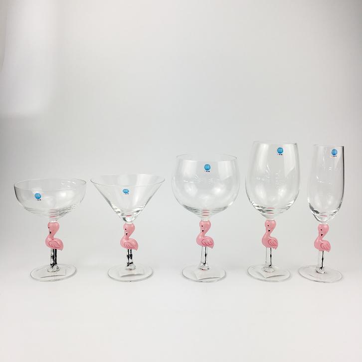 Flamingo Wine Glass Collections