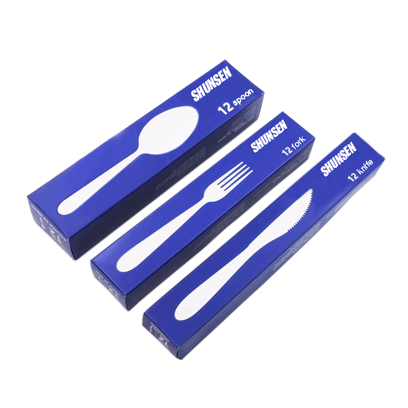12pcs set in color box stainless steel cutlery