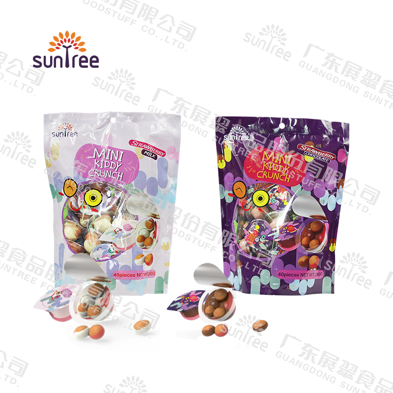 5g Mini Kiddy Crunch Biscuit Chocolate Cup In Bag 40 Pcs