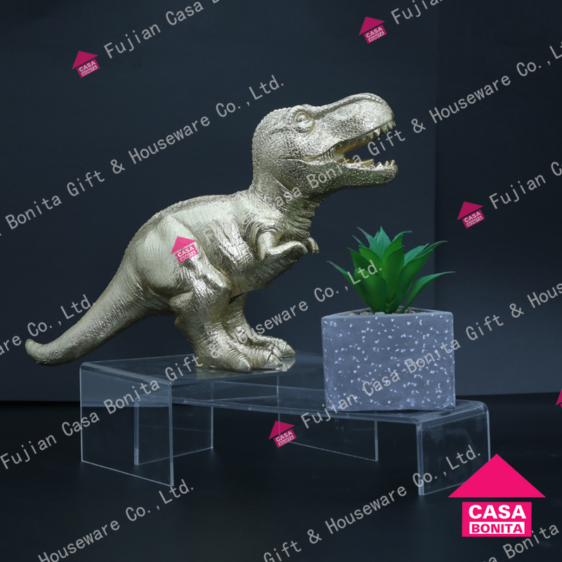 Polyresin Dino Money Box,cement Artificial Planter