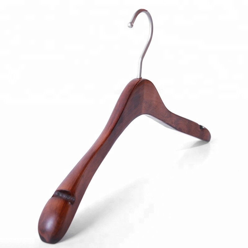Antique Color Solid Wood Hangers For Suit