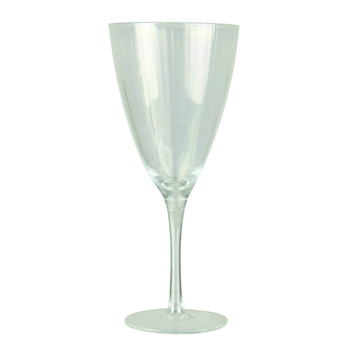 Champagne glass with multicolor plating