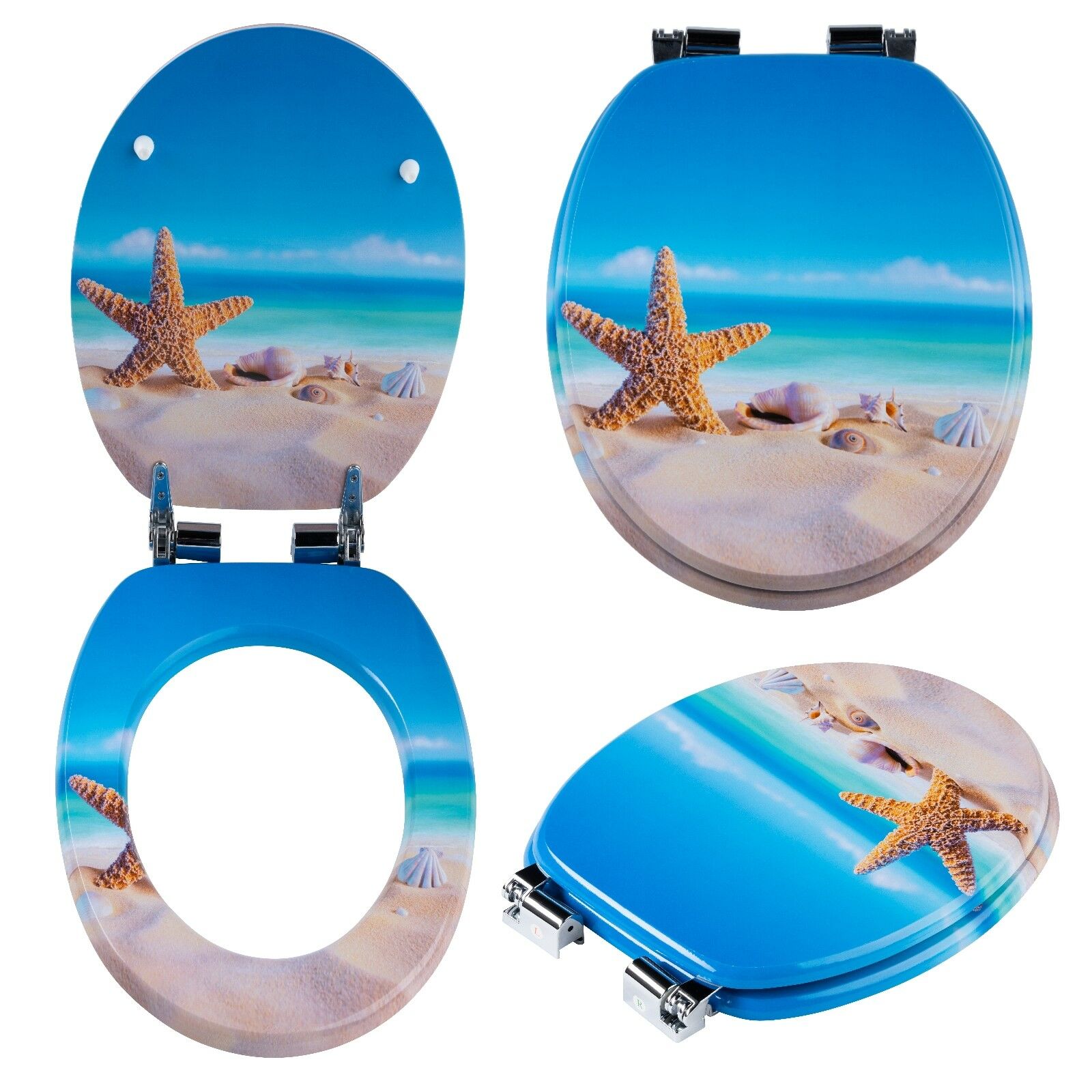 MDF Toilet Seat oval shape toilet seat