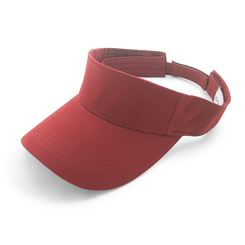 2020Custom fashion sun visor cap hat men and women wholesale outdoor sun visor cap