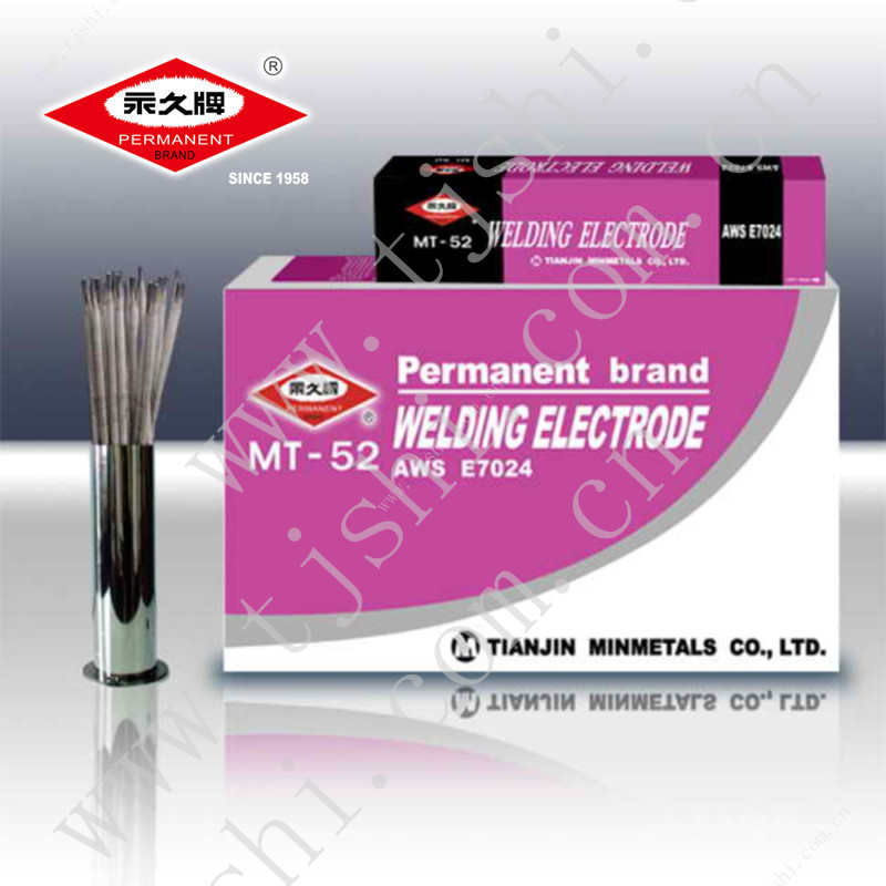 Permanent Brand Mt-52 Aws E7024 Welding Electrode