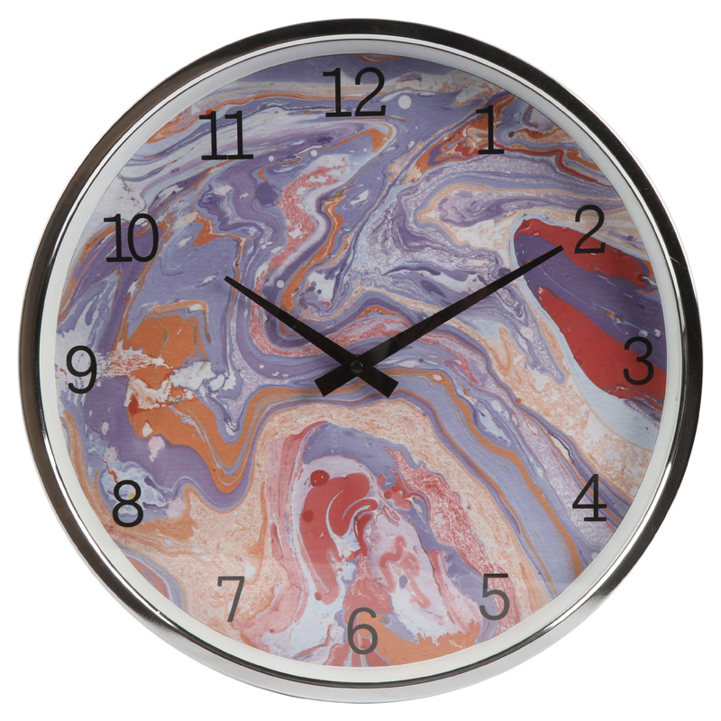 Electroplate Wall Clock