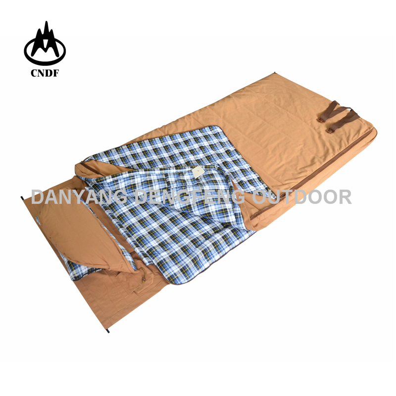 Luxurious cotton canvas sleeping bag hunting sleeping bag desert sleeping bag factory