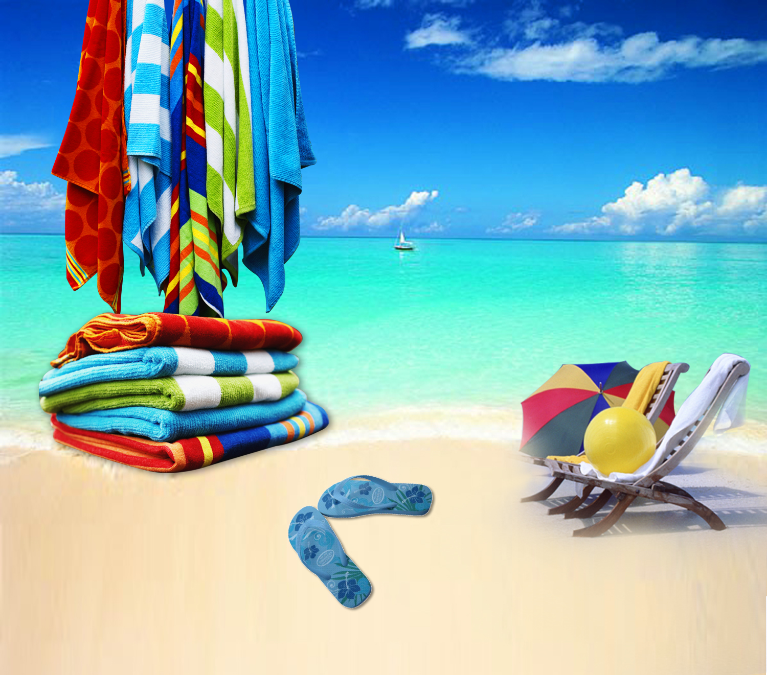 Beach Towel, Swimwear