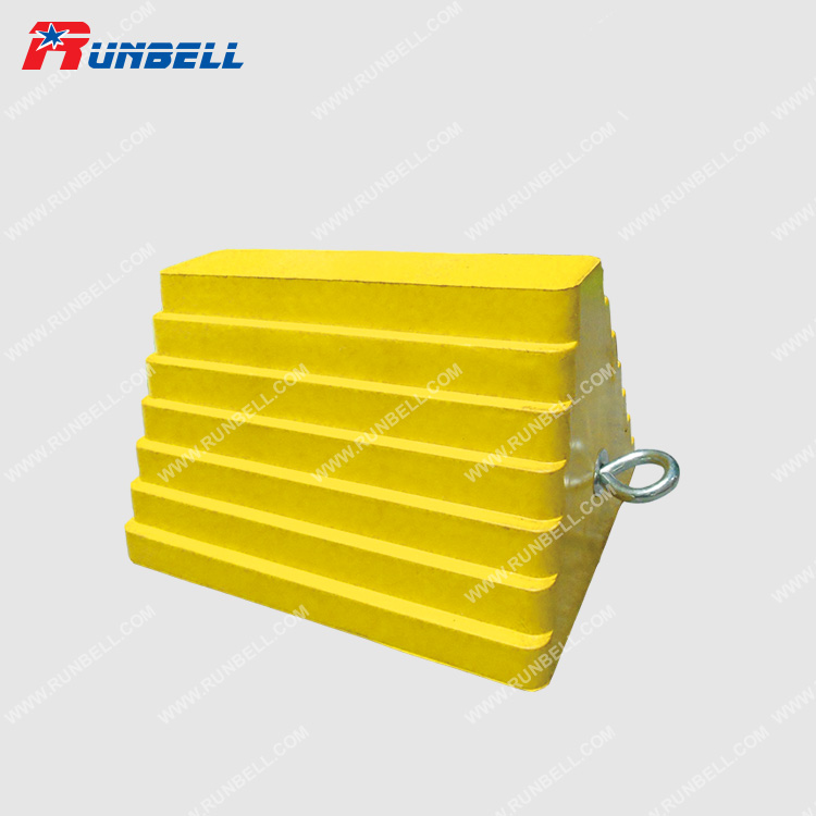 Yellow Truck Wheel Chock