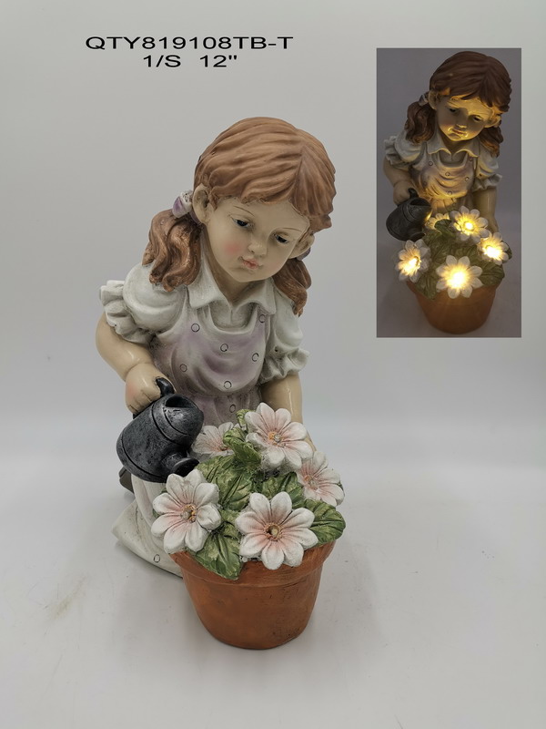 Garden kid with LED