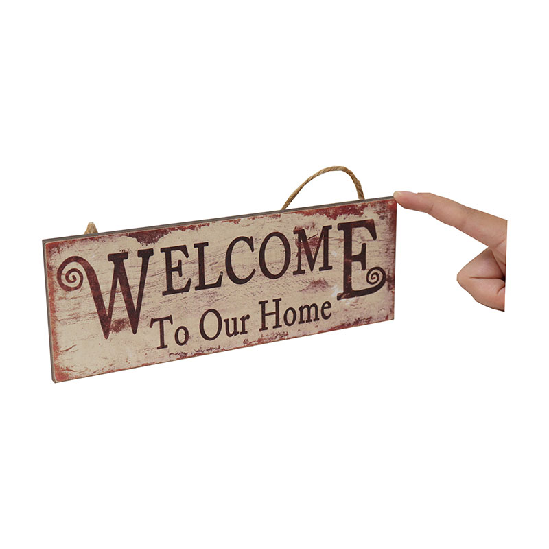 hot sale of solid wood sign, rustic vintage Wood wall hanging, wall art home decor